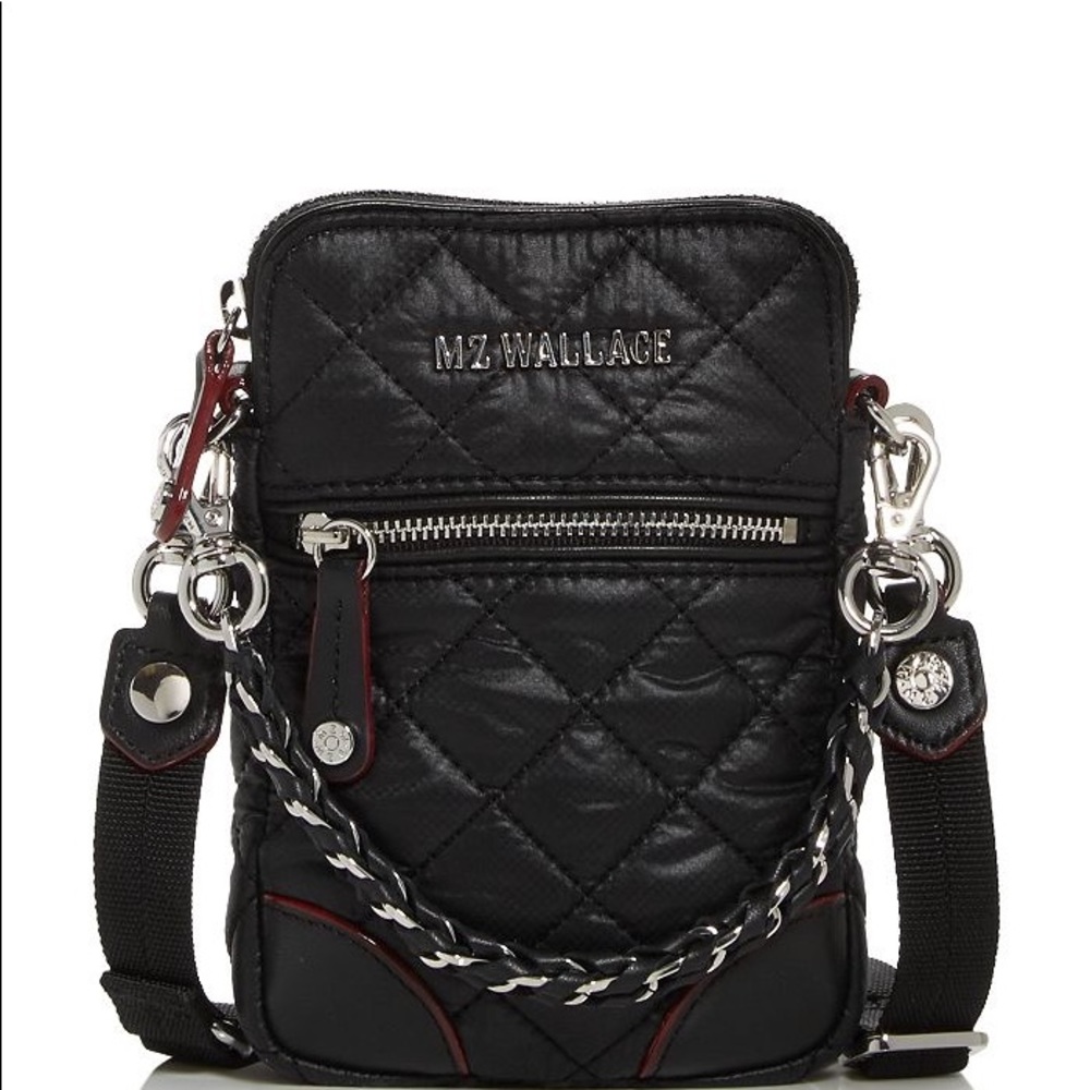 MZ Wallace Micro Crossbody (Black)